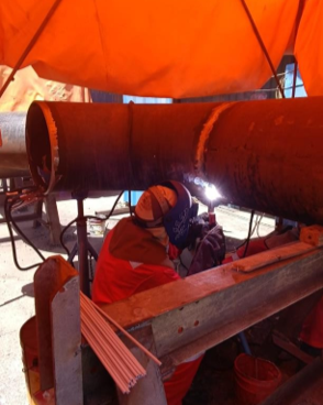Welding and installation